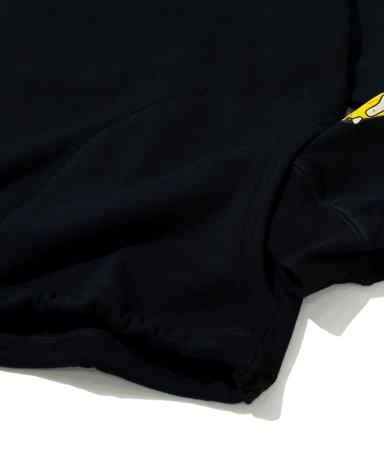 go slow caravan(ゴースローキャラバン) |空紡糸裏毛 猫と麦酒 ヘムスピンドルクルースウェット (MENS/WOMENS)