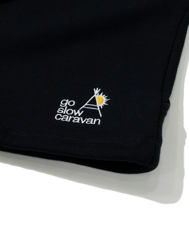 go slow caravan(ゴースローキャラバン) |空紡糸裏毛 猫と麦酒 ヘムスピンドルクルースウェット (MENS/WOMENS)