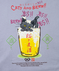 go slow caravan(ゴースローキャラバン) |空紡糸裏毛 猫と麦酒ヘムスピンドル BOX フーディー (MENS/WOMENS)