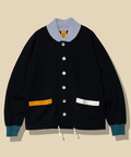 go slow caravan(ゴースローキャラバン) |空紡糸裏毛 マルチカラー サーコート (MENS)