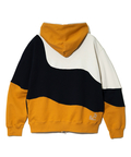 go slow caravan(ゴースローキャラバン) |空紡糸裏毛 CRAZY切替 FULL ZIP パーカー (MENS)