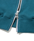 go slow caravan(ゴースローキャラバン) |空紡糸裏毛 CRAZY切替 FULL ZIP パーカー (MENS)