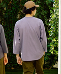 go slow caravan(ゴースローキャラバン) |USA/C 色々PKT刺繍 8分袖 BB TEE (MENS)