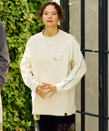 go slow caravan(ゴースローキャラバン) |USA/C スクエアLOGOバックプリントロングスリーブ TEE (MENS)