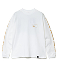 go slow caravan(ゴースローキャラバン) |USA/C スクエアLOGOバックプリントロングスリーブ TEE (MENS)