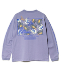 go slow caravan(ゴースローキャラバン) |USA/C スクエアLOGOバックプリントロングスリーブ TEE (MENS)