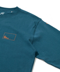 go slow caravan(ゴースローキャラバン) |USA/C スクエアLOGOバックプリントロングスリーブ TEE (MENS)
