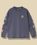go slow caravan(ゴースローキャラバン) |USA/C Hi!PSY!キノコ ロングスリーブ TEE (MENS)