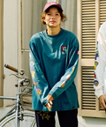 go slow caravan(ゴースローキャラバン) |USA/C Hi!PSY!キノコ ロングスリーブ TEE (MENS)