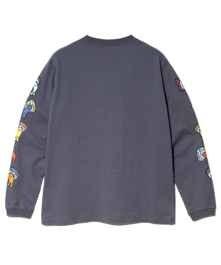 go slow caravan(ゴースローキャラバン) |USA/C Hi!PSY!キノコ ロングスリーブ TEE (MENS)