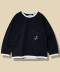 go slow caravan(ゴースローキャラバン) |超ヘビーUSA/C トリムゆったりラグラン LS TEE (MENS)