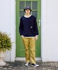 go slow caravan(ゴースローキャラバン) |超ヘビーUSA/C トリムゆったりラグラン LS TEE (MENS)