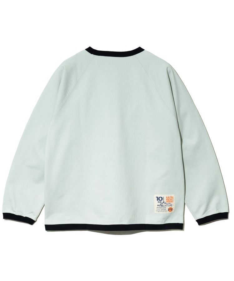 go slow caravan(ゴースローキャラバン) |超ヘビーUSA/C トリムゆったりラグラン LS TEE (MENS)