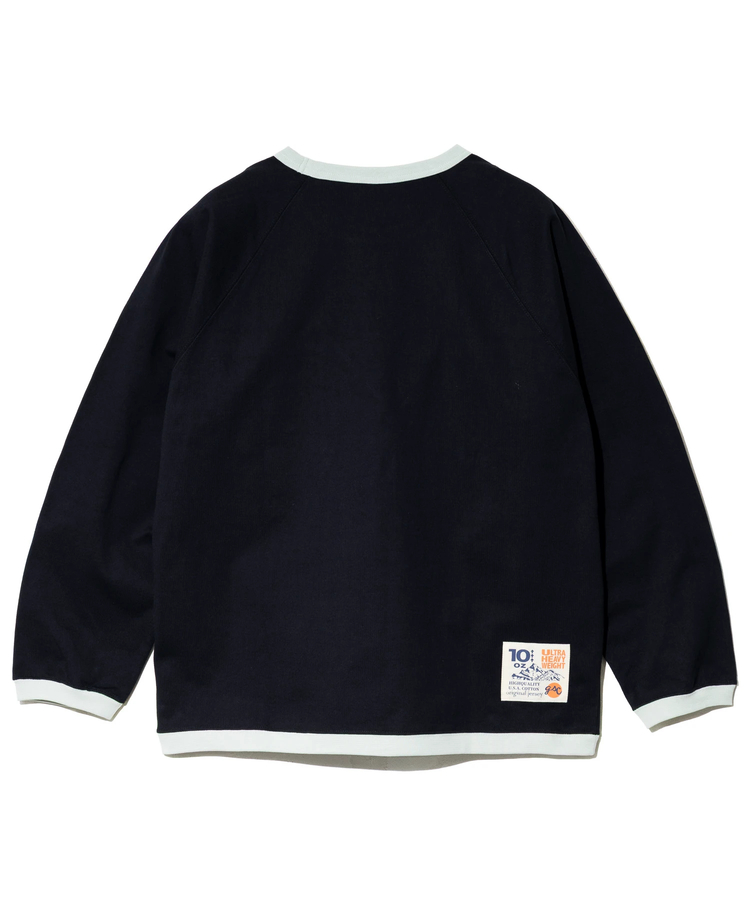go slow caravan(ゴースローキャラバン) |超ヘビーUSA/C トリムゆったりラグラン LS TEE (MENS)