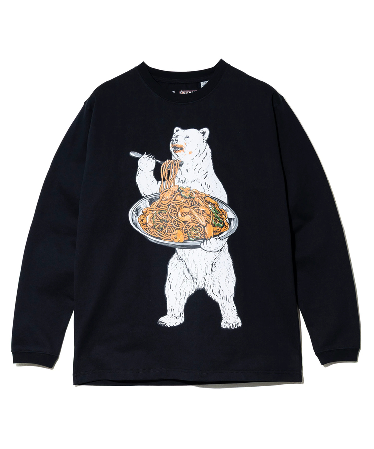 go slow caravan(ゴースローキャラバン) |超ヘビーUSA/C ナポリタンクマ ロングスリーブ TEE (MENS/WOMENS)