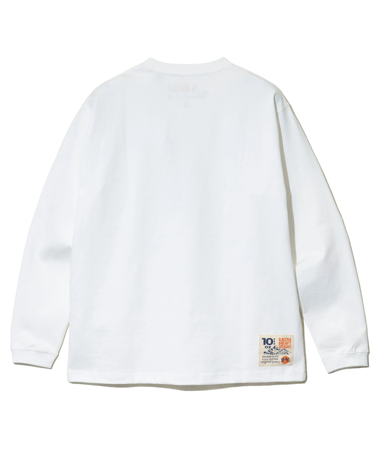 go slow caravan(ゴースローキャラバン) |超ヘビーUSA/C ナポリタン猫 ロングスリーブ TEE (MENS/WOMENS)