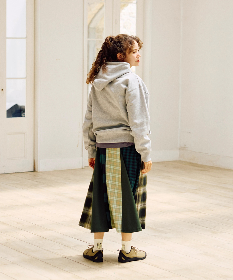 go slow caravan(ゴースローキャラバン) |eco lead 裏起毛 色々プリント刺繍フーディー (MENS)