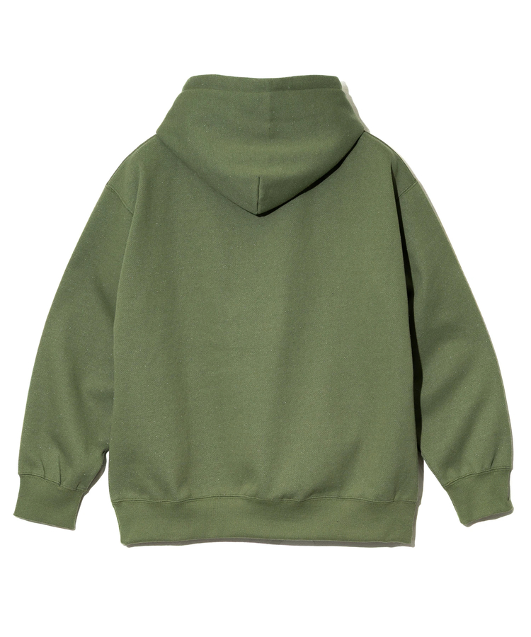 go slow caravan(ゴースローキャラバン) |eco lead 裏起毛 色々プリント刺繍フーディー (MENS)