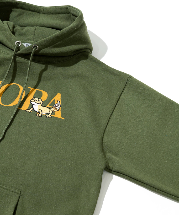 go slow caravan(ゴースローキャラバン) |eco lead 裏起毛 色々プリント刺繍フーディー (MENS)