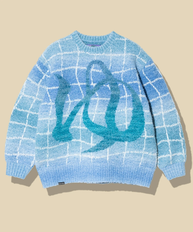 go slow caravan(ゴースローキャラバン) |ゆったり銭湯MIXニットセーター (MENS)