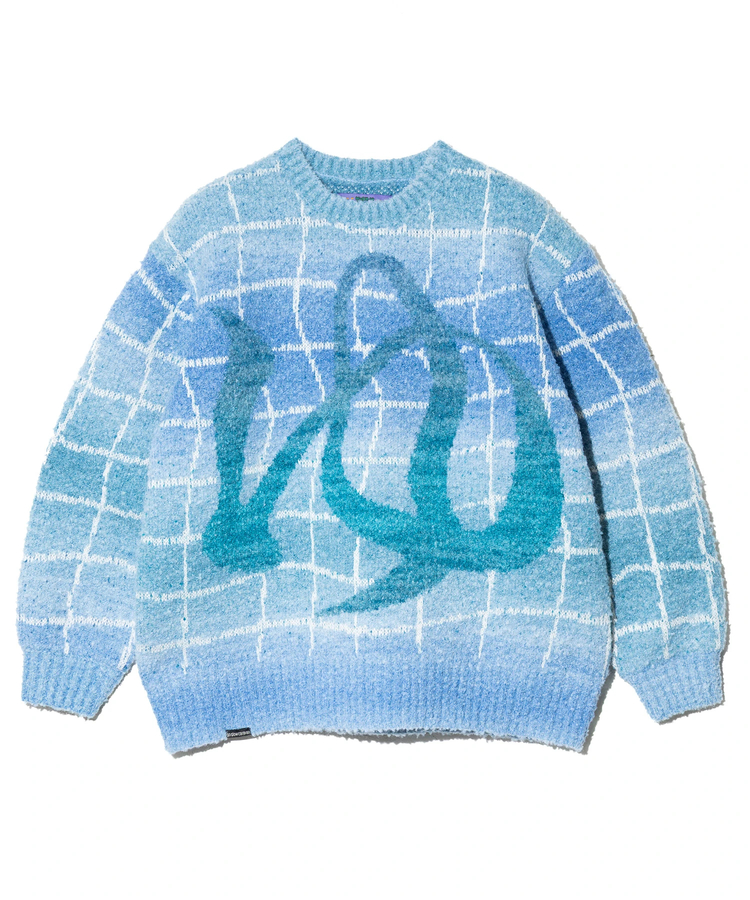 go slow caravan(ゴースローキャラバン) |ゆったり銭湯MIXニットセーター (MENS)