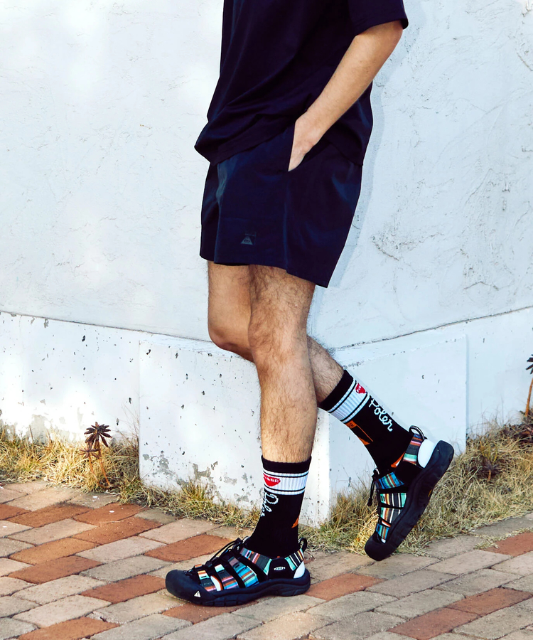 go slow caravan(ゴースローキャラバン) |【GSC別注】POLeR/ポーラー POLeR×GSC NYLON WIDE STUFF SHORTS (MENS)