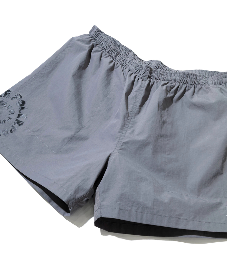 go slow caravan(ゴースローキャラバン) |【GSC別注】POLeR/ポーラー POLeR×GSC NYLON WIDE STUFF SHORTS (MENS)