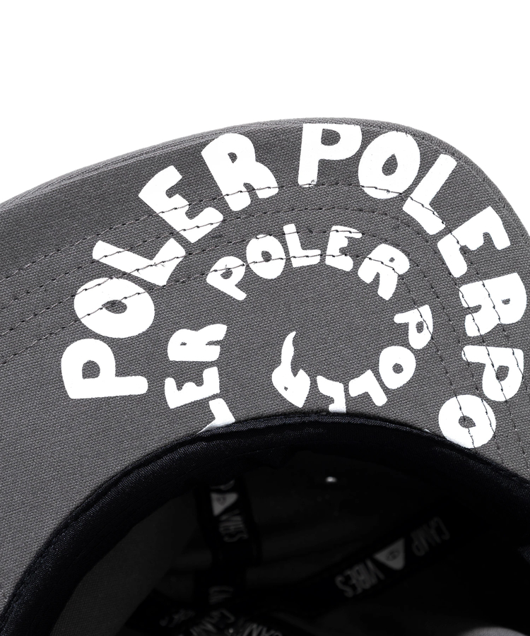 go slow caravan(ゴースローキャラバン) |【GSC別注】POLeR/ポーラー POLeR×GSC FURRY FONT COTTON 6P CAP