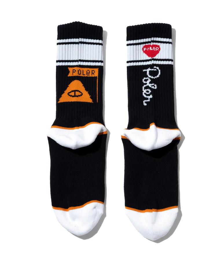 go slow caravan(ゴースローキャラバン) |【GSC別注】POLeR/ポーラー POLeR×GSC  FURRY HEART SOCKS