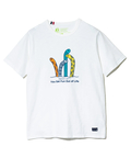 go slow caravan(ゴースローキャラバン) |【GSC別注】ESPACE VERT/エスパスヴェール チンアナゴ プリント S/S TEE (MENS)