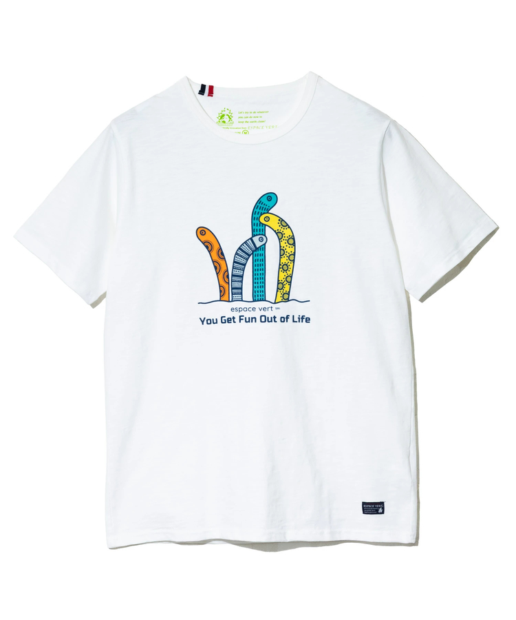 go slow caravan(ゴースローキャラバン) |【GSC別注】ESPACE VERT/エスパスヴェール チンアナゴ プリント S/S TEE (MENS)