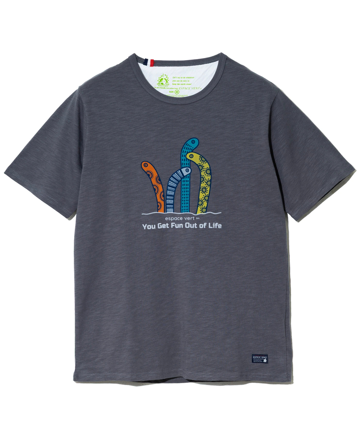 go slow caravan(ゴースローキャラバン) |【GSC別注】ESPACE VERT/エスパスヴェール チンアナゴ プリント S/S TEE (MENS)