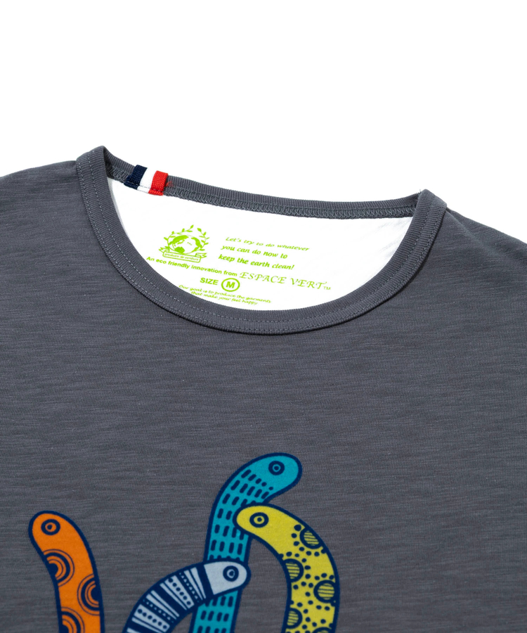 go slow caravan(ゴースローキャラバン) |【GSC別注】ESPACE VERT/エスパスヴェール チンアナゴ プリント S/S TEE (MENS)