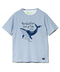 go slow caravan(ゴースローキャラバン) |【GSC別注】ESPACE VERT/エスパスヴェール クジラ プリント S/S TEE (MENS)