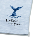 go slow caravan(ゴースローキャラバン) |【GSC別注】ESPACE VERT/エスパスヴェール クジラ プリント S/S TEE (MENS)