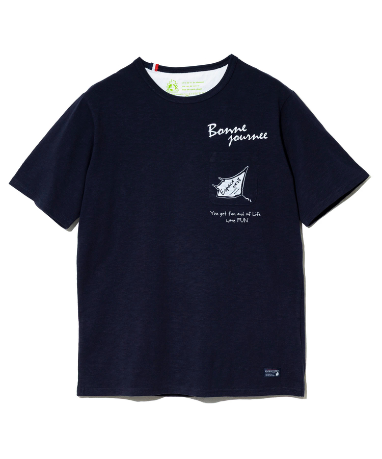 go slow caravan(ゴースローキャラバン) |【GSC別注】ESPACE VERT/エスパスヴェール マンタ プリント S/S TEE (MENS)