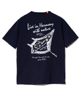 go slow caravan(ゴースローキャラバン) |【GSC別注】ESPACE VERT/エスパスヴェール マンタ プリント S/S TEE (MENS)