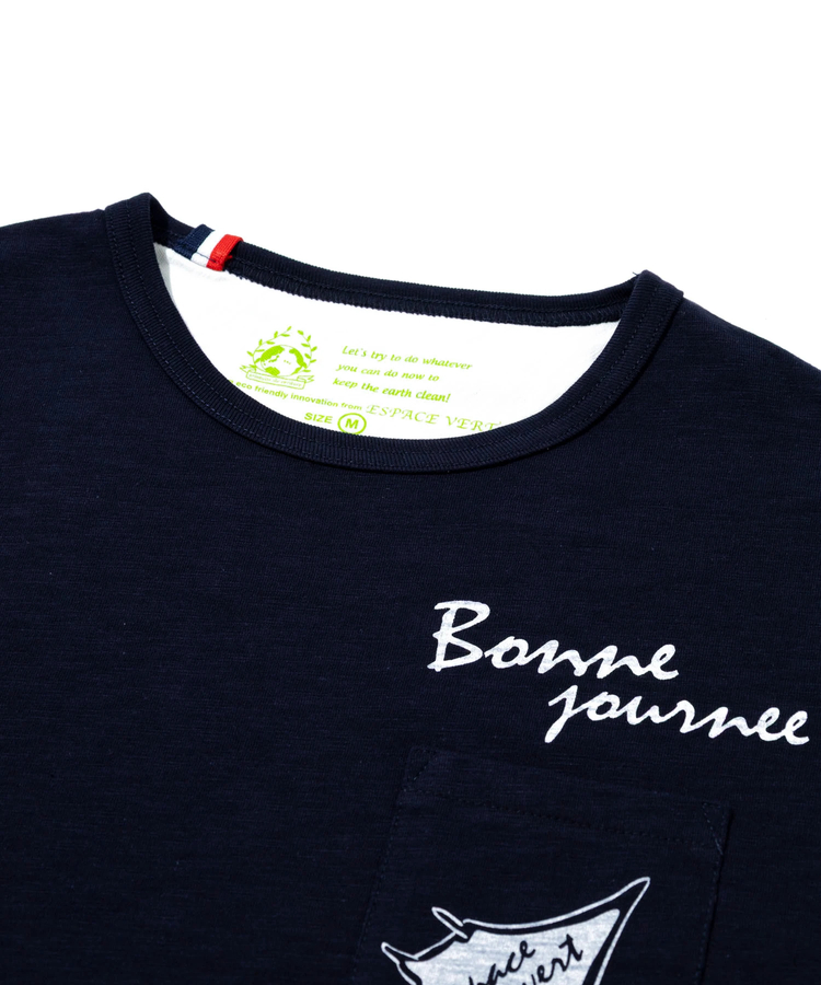 go slow caravan(ゴースローキャラバン) |【GSC別注】ESPACE VERT/エスパスヴェール マンタ プリント S/S TEE (MENS)