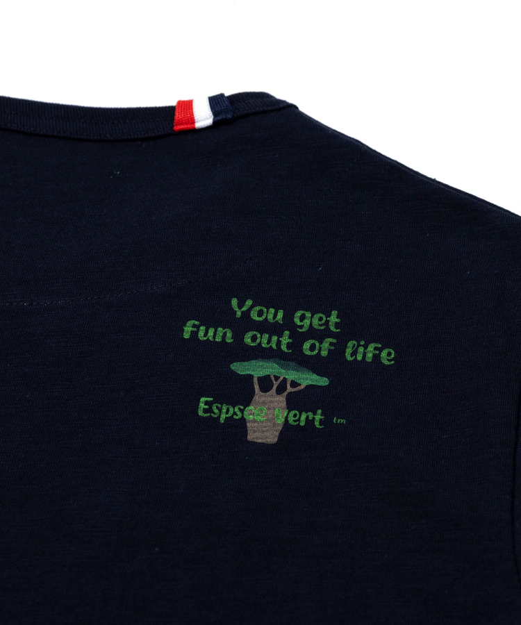 go slow caravan(ゴースローキャラバン) |【GSC別注】ESPACE VERT/エスパスヴェール カメレオン プリント S/S TEE (MENS)