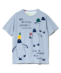 go slow caravan(ゴースローキャラバン) |【GSC別注】ESPACE VERT/エスパスヴェール ペンギンフルーツ プリント S/S TEE (MENS)