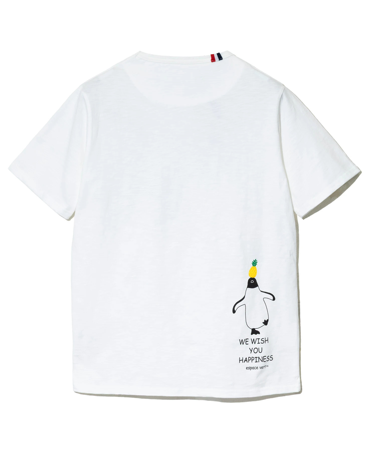 go slow caravan(ゴースローキャラバン) |【GSC別注】ESPACE VERT/エスパスヴェール ペンギンフルーツ プリント S/S TEE (MENS)