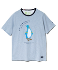 go slow caravan(ゴースローキャラバン) |【GSC別注】ESPACE VERT/エスパスヴェール ペンギンリンガー プリント S/S TEE (MENS)