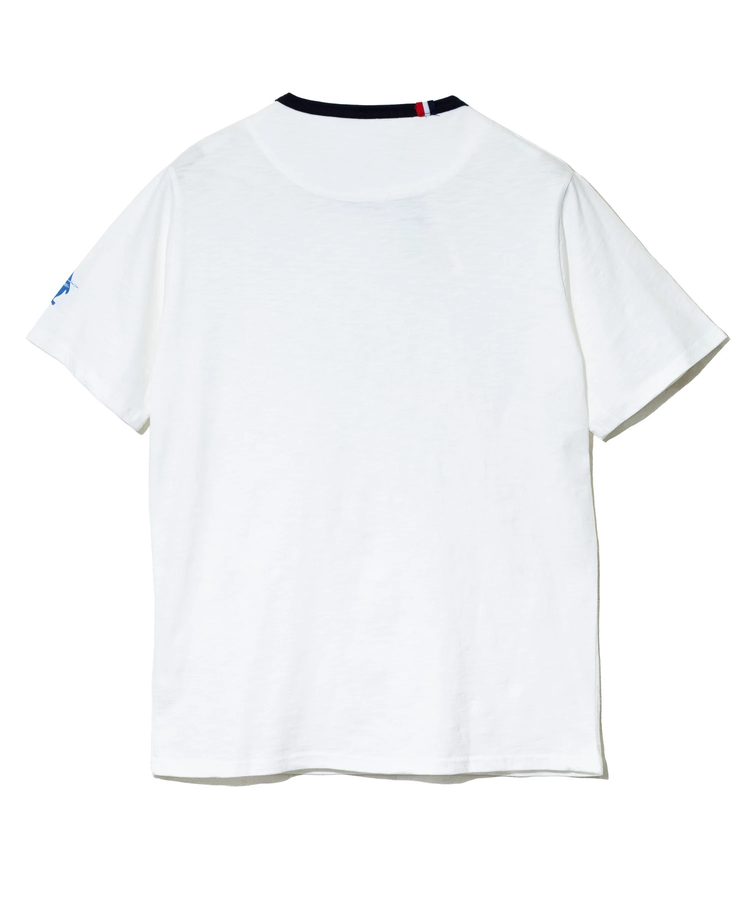 go slow caravan(ゴースローキャラバン) |【GSC別注】ESPACE VERT/エスパスヴェール ペンギンリンガー プリント S/S TEE (MENS)