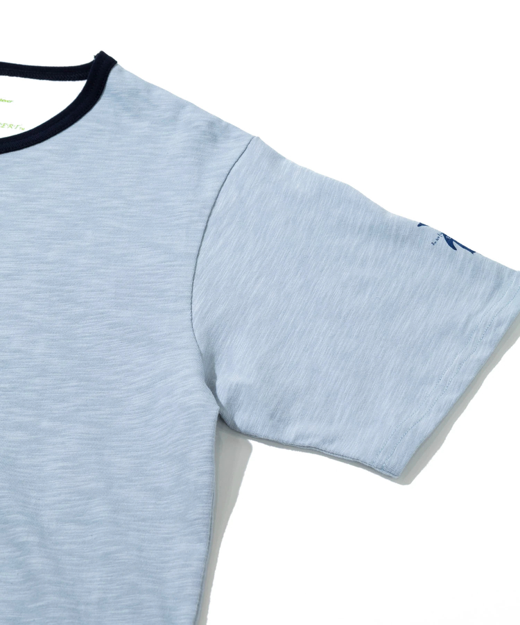 go slow caravan(ゴースローキャラバン) |【GSC別注】ESPACE VERT/エスパスヴェール ペンギンリンガー プリント S/S TEE (MENS)