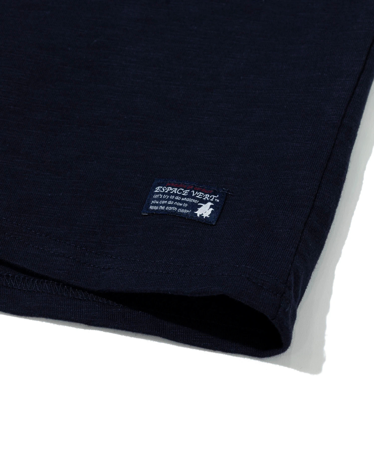 go slow caravan(ゴースローキャラバン) |【GSC別注】ESPACE VERT/エスパスヴェール クジラ プリント S/S ジャガードポケTEE (MENS)