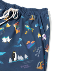 go slow caravan(ゴースローキャラバン) |【GSC別注】ESPACE VERT/エスパスヴェール 総柄水族館 ショートパンツ (MENS)