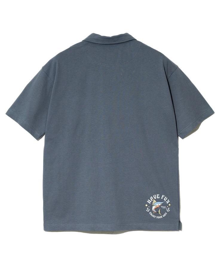 go slow caravan(ゴースローキャラバン) |【GSC別注】ESPACE VERT/エスパスヴェール カジキ S/S ポロシャツポケTEE (MENS)