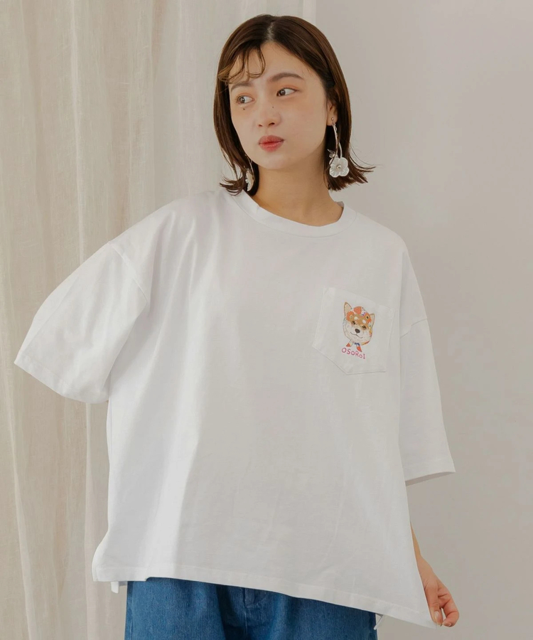 ScoLar/スカラー スカーフ付ポケットTEE (WOMENS)｜ファッション通販