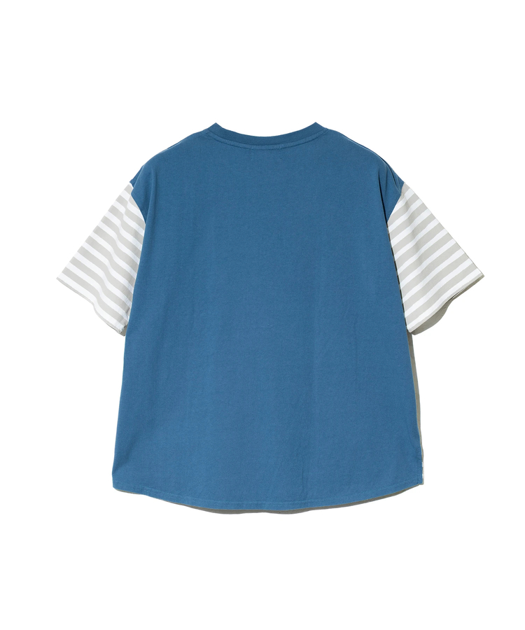 go slow caravan(ゴースローキャラバン) |JUICY/ジューシー ボーダーxドットプリントTEE (WOMENS)