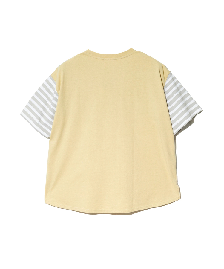 go slow caravan(ゴースローキャラバン) |JUICY/ジューシー ボーダーxドットプリントTEE (WOMENS)